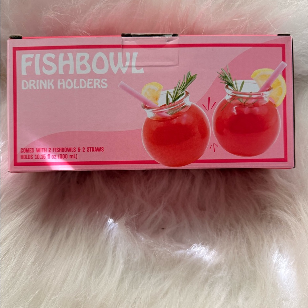 Fishbowl Drink Holders Set